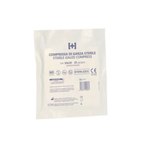 garza compressa sterile 10x10
