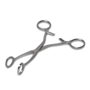 PINZA TIRALINGUA INOX