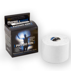 physio kin Taping Kinesiologico bianco