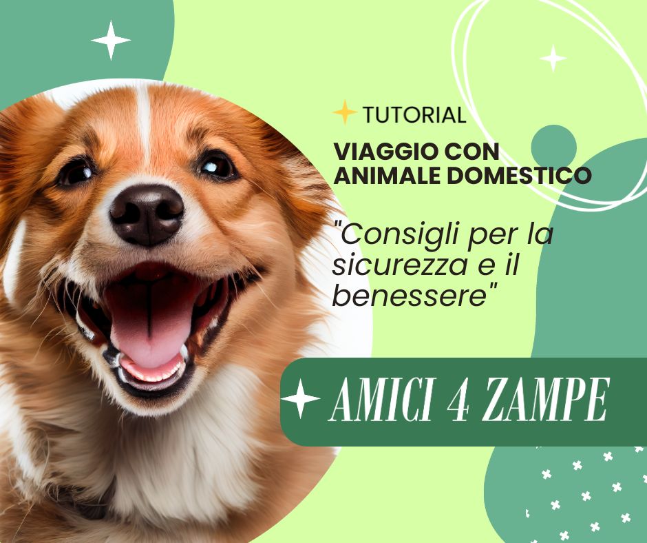 Viaggiare con animali domestici