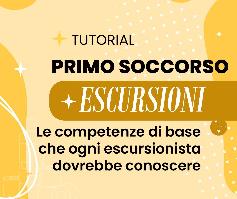 primo soccorso cosa fare in montagna